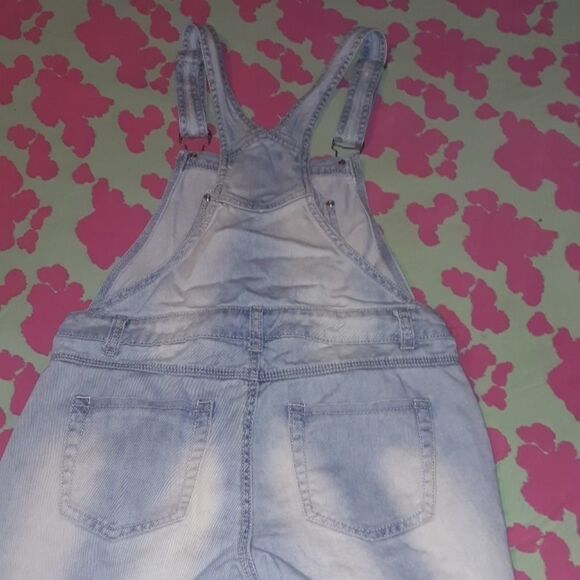 Hot Kiss Distressed Ava Overalls Overall Size 0‎ - Picture 5 of 7